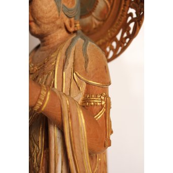 松久宗琳　仏教美術十一面観音立像　S2801 