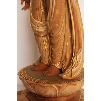 松久宗琳　仏教美術十一面観音立像　S2801 