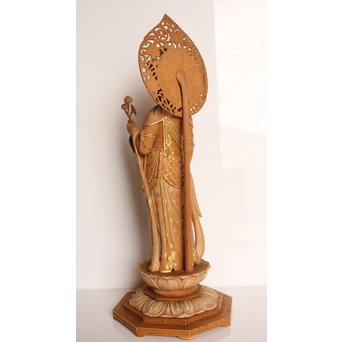 松久宗琳　仏教美術十一面観音立像　S2801 