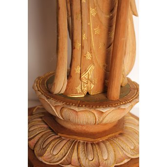 松久宗琳　仏教美術十一面観音立像　S2801 