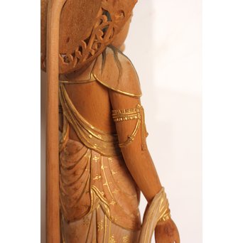 松久宗琳　仏教美術十一面観音立像　S2801 