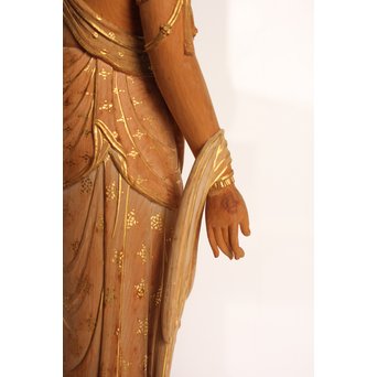 松久宗琳　仏教美術十一面観音立像　S2801 