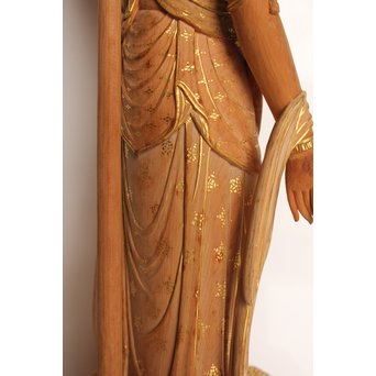 松久宗琳　仏教美術十一面観音立像　S2801 