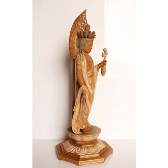 松久宗琳　仏教美術十一面観音立像　S2801 