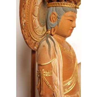 松久宗琳　仏教美術十一面観音立像　S2801 