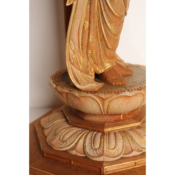 松久宗琳　仏教美術十一面観音立像　S2801 