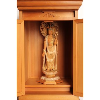 松久宗琳　仏教美術十一面観音立像　S2801 