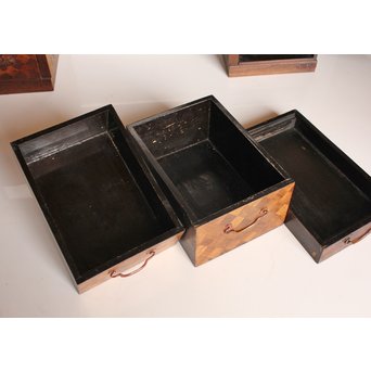 寄木細工分解式文机　T382 