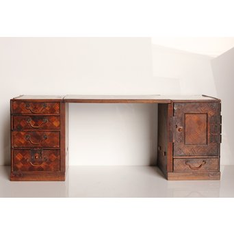 寄木細工分解式文机　T382
