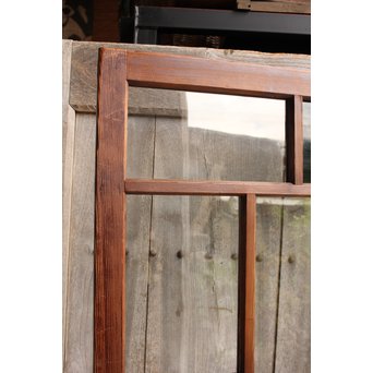 緑と白の色ガラス建具　GD964 