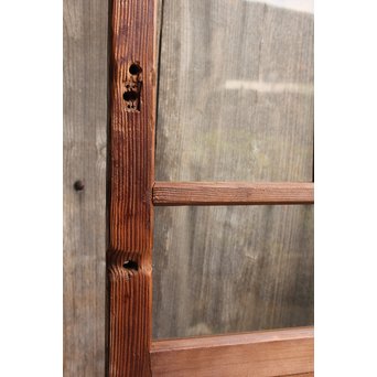 緑と白の色ガラス建具　GD964 