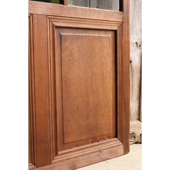 緑と白の色ガラス建具　GD964 