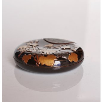 光琳蒔絵　香合　K351 