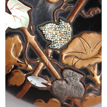 光琳蒔絵　香合　K351 