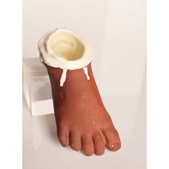 熊倉順吉　小さな足花の器　S2816 