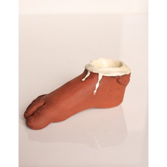 熊倉順吉　小さな足花の器　S2816 