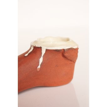 熊倉順吉　小さな足花の器　S2816 