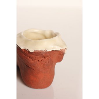 熊倉順吉　小さな足花の器　S2816 