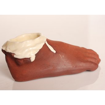 熊倉順吉　小さな足花の器　S2816 