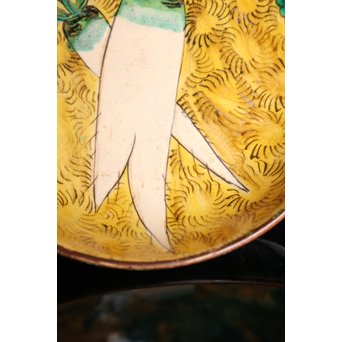 古九谷写　大根図　小皿5客1組　S2818 