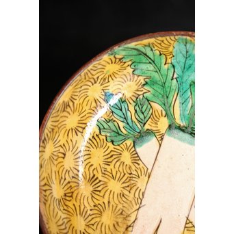 古九谷写　大根図　小皿5客1組　S2818 