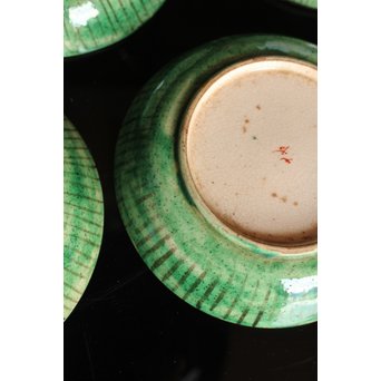 古九谷写　大根図　小皿5客1組　S2818 