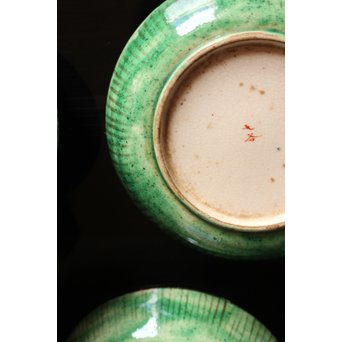 古九谷写　大根図　小皿5客1組　S2818 