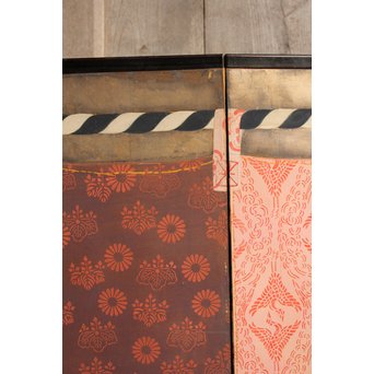 幕の図　八曲屏風　K357 