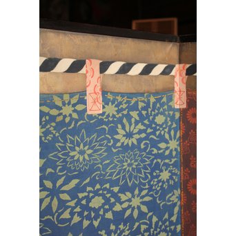 幕の図　八曲屏風　K357 