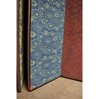 幕の図　八曲屏風　K357 