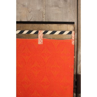 幕の図　八曲屏風　K357 