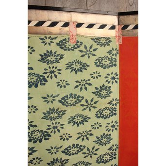 幕の図　八曲屏風　K357 