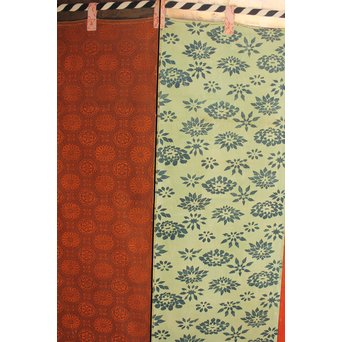 幕の図　八曲屏風　K357 