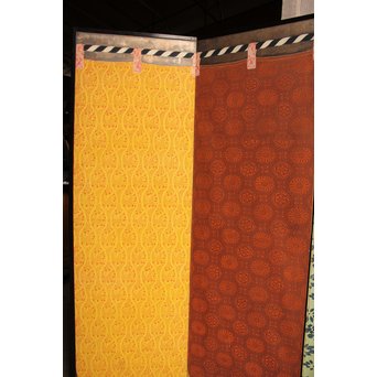 幕の図　八曲屏風　K357 