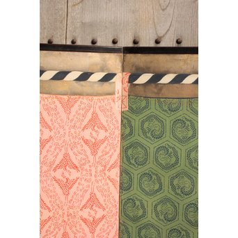 幕の図　八曲屏風　K357 