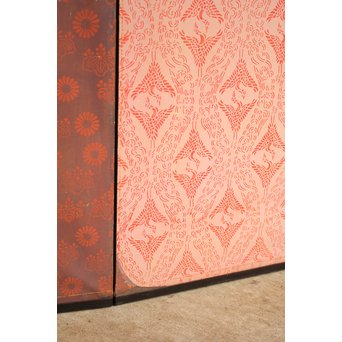 幕の図　八曲屏風　K357 