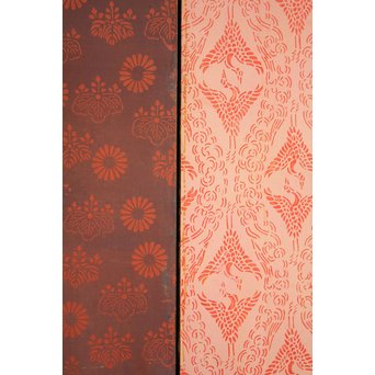 幕の図　八曲屏風　K357 