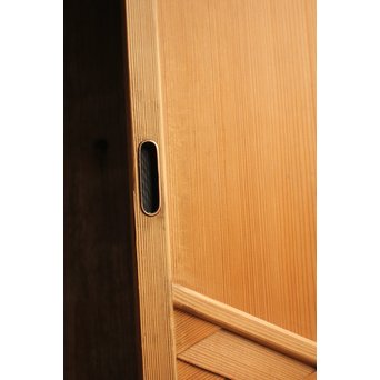 屋久杉と上柾目の松皮菱切り返し建具②　GD967 