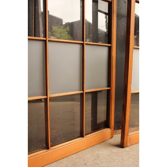 扇子模様中型建具/窓　2枚1組　GD968 