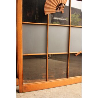 扇子模様中型建具/窓　2枚1組　GD968 