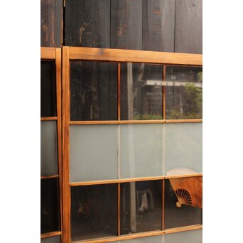 扇子模様中型建具/窓　2枚1組　GD968 