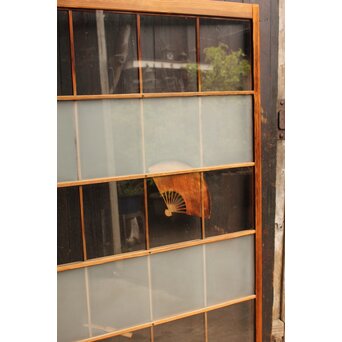扇子模様中型建具/窓　2枚1組　GD968 