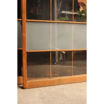 扇子模様中型建具/窓　2枚1組　GD968 