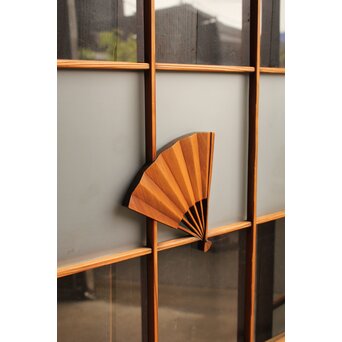 扇子模様中型建具/窓　2枚1組　GD968 