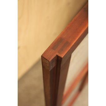 多種細分化升の色ガラス中型建具　2枚1組　GD977 