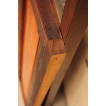 多種細分化升の色ガラス中型建具　2枚1組　GD977 