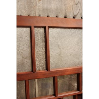 多種細分化升の色ガラス中型建具　2枚1組　GD977 