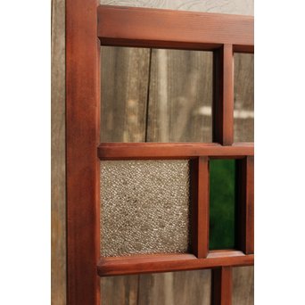 多種細分化升の色ガラス中型建具　2枚1組　GD977 