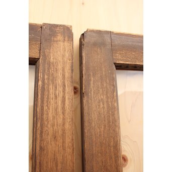 奇デザイン引手のクリアガラス戸　2枚1組　GD982 