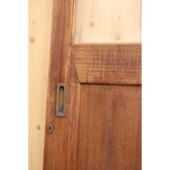 奇デザイン引手のクリアガラス戸　2枚1組　GD982 